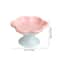 BloomLift Elevated Cat Bowl Ceramic Raised Cat Food Bowl With Flower Stand For WhiskerFriendly Fee 5