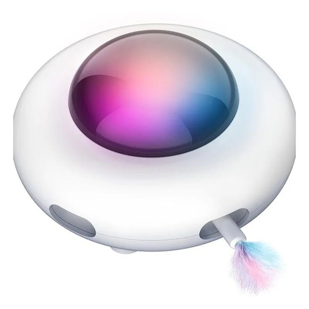 Smart UFO Automatic Cat Toy With Replaceable Feather 5