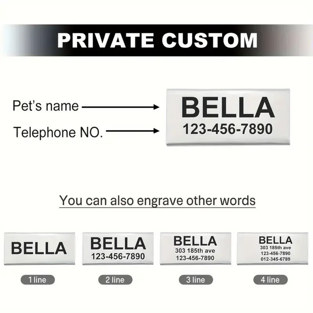 Personalized Cat Bow Tie Collar With Engraved ID Tag And Bell 5