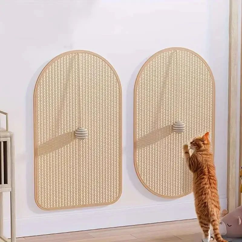 Sisal Cat Scratch Pad For Walls And Furniture 0