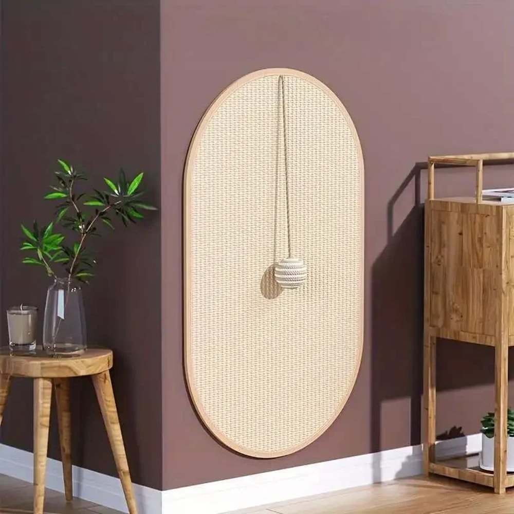 Sisal Cat Scratch Pad For Walls And Furniture 3