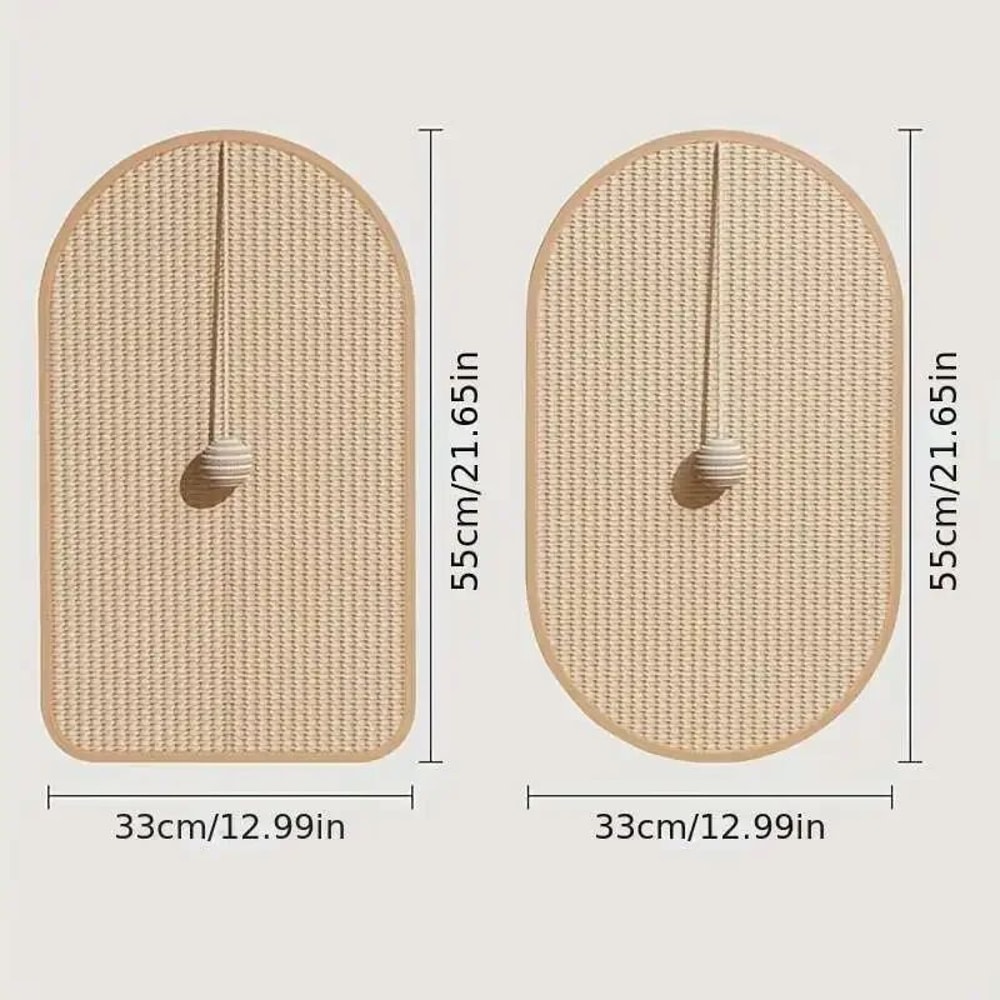 Sisal Cat Scratch Pad For Walls And Furniture 5
