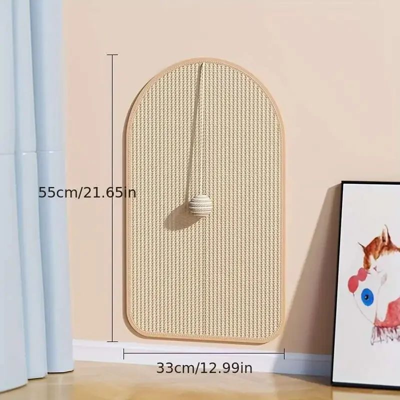 Sisal Cat Scratch Pad For Walls And Furniture 6
