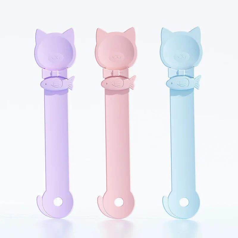 MessFree Cat Treat Squeeze Spoon For Lickable Wet Food 9