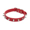 Spiked Leather Pet Collar For Dogs Cats Adjustable Studded Neck Strap For Small Medium Large Pet 4