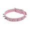 Spiked Leather Pet Collar For Dogs Cats Adjustable Studded Neck Strap For Small Medium Large Pet 5
