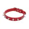 Spiked Leather Pet Collar For Dogs Cats Adjustable Studded Neck Strap For Small Medium Large Pet 10