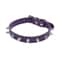 Spiked Leather Pet Collar For Dogs Cats Adjustable Studded Neck Strap For Small Medium Large Pet 11
