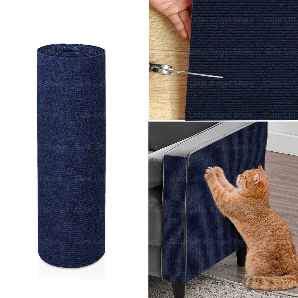 PurrGuard SelfAdhesive Cat Scratch Sofa Protector Mat For Furniture Walls 8
