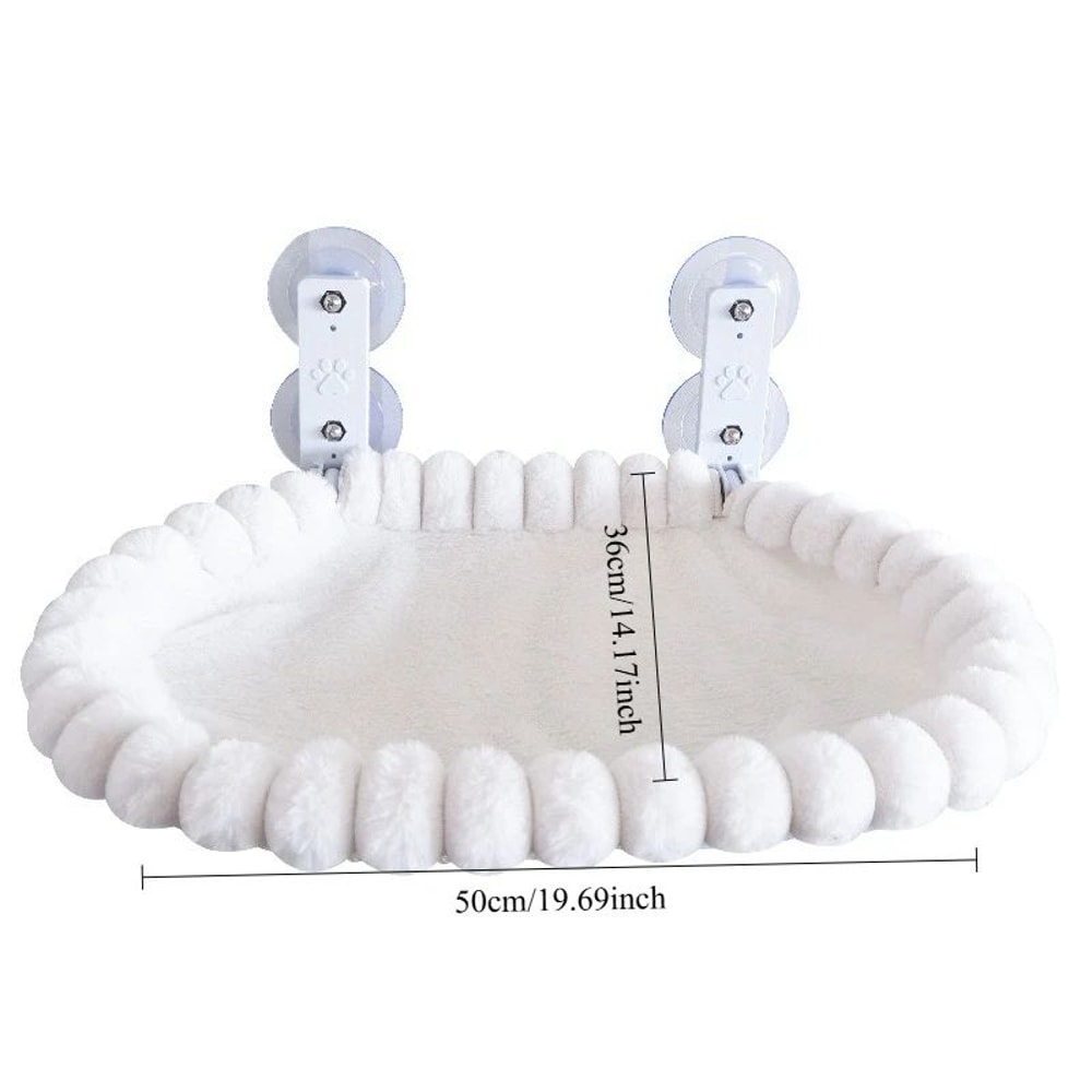 Foldable Cat Window Hammock Bed With Strong Suction Cups 7