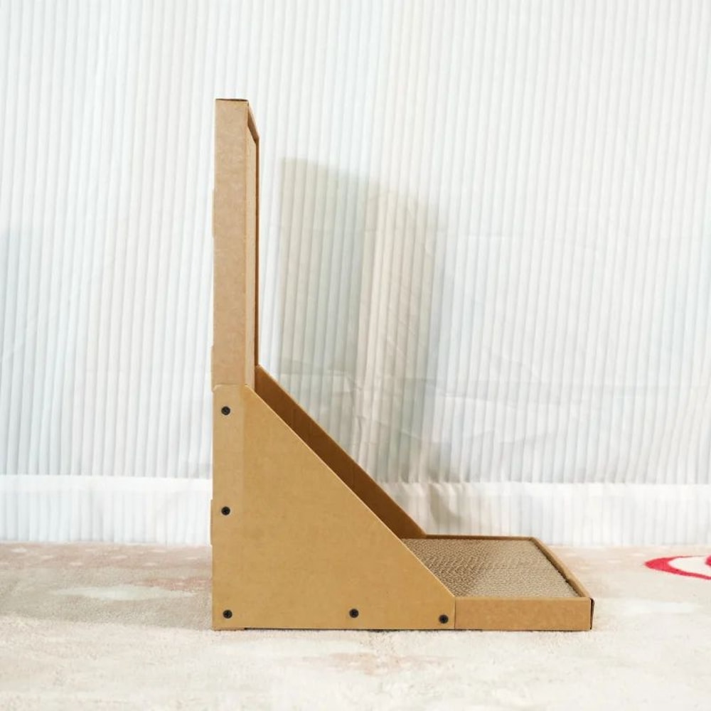 WallGuard LShaped Cat Scratching Post For Indoor Cats Vertical Cat Scratcher Furniture Protector 4