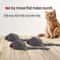 Realistic Plush Mouse Cat Mouse Toy Set For Interactive Kitten Play 0