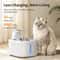 35L Wireless Cat Water Fountain With Motion Sensor And Stainless Steel Tray 3