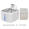 35L Wireless Cat Water Fountain With Motion Sensor And Stainless Steel Tray 7