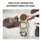 15 Tilted Elevated Cat Bowl With 3 Stainless Steel Bowls 4