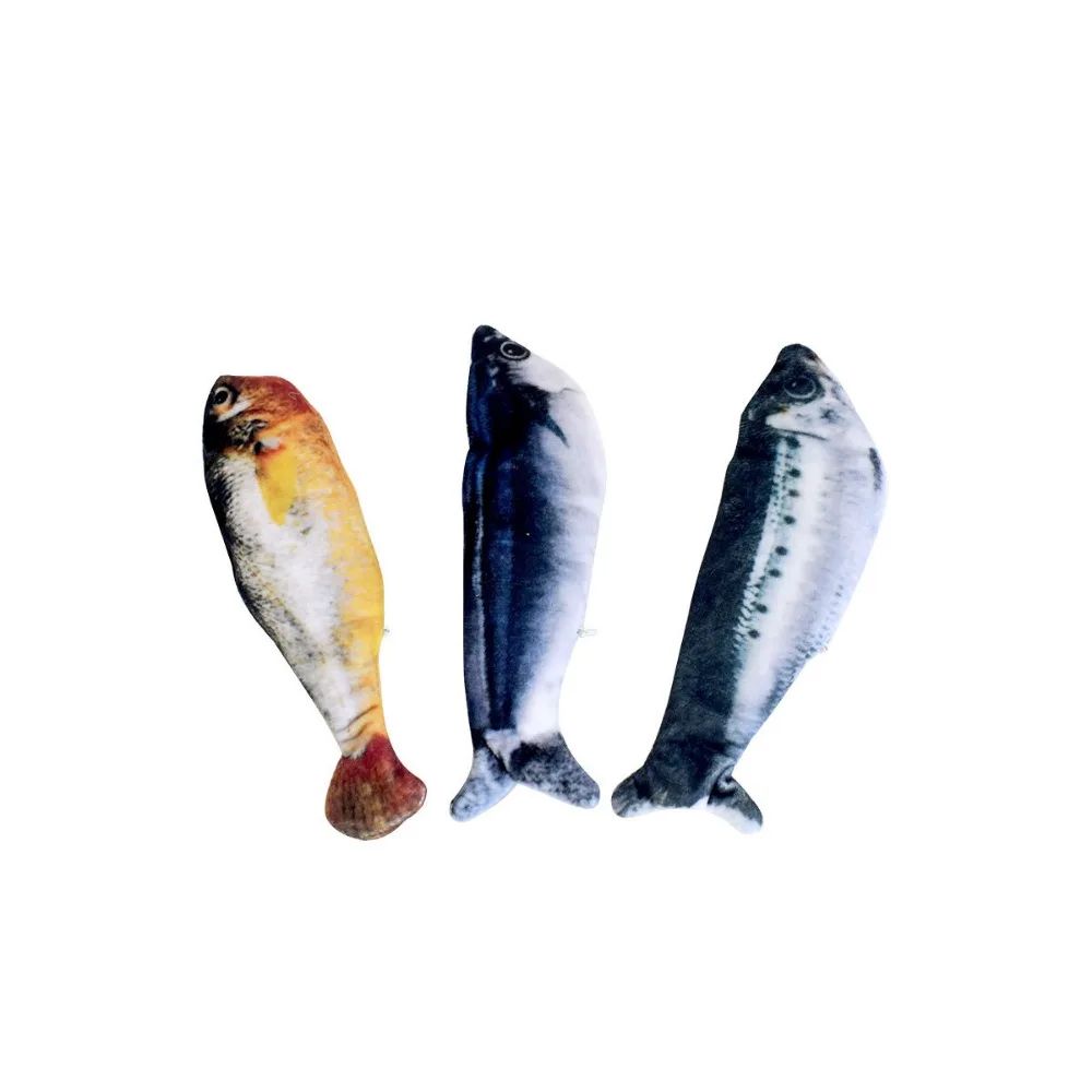 MotionActivated Flopping Fish Interactive Cat Toy 9