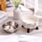ComfortLift Stainless Steel Elevated Pet Bowls For Cats And Dogs 3