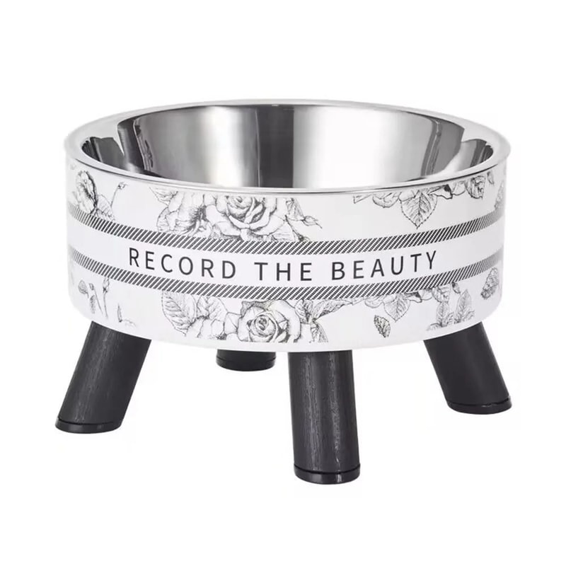 ComfortLift Stainless Steel Elevated Pet Bowls For Cats And Dogs 8