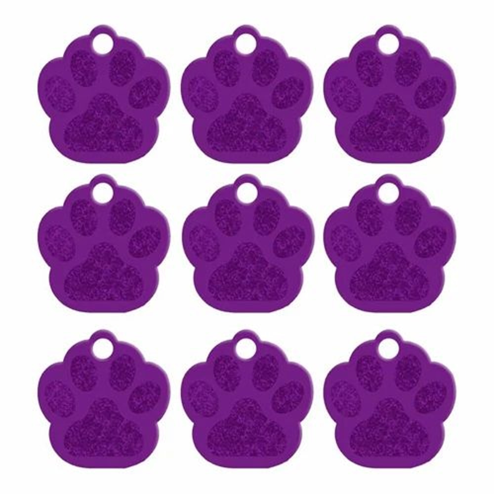 20Piece Paw Shape Aluminum Pet ID Tags For Dogs And Cats 6