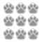 20Piece Paw Shape Aluminum Pet ID Tags For Dogs And Cats 13
