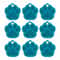 20Piece Paw Shape Aluminum Pet ID Tags For Dogs And Cats 15