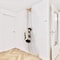 140cm Wall Mounted Cat Climber With Sisal Rope Scratching Post 0