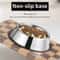 Durable Stainless Steel Pet Bowl For Dogs And Cats 2