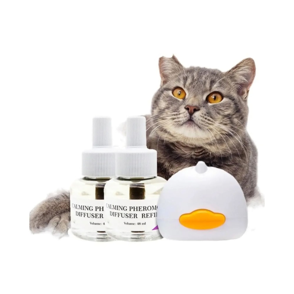 CalmPaws Cat Pheromone Diffuser Starter Kit Cat Calming Diffuser With 30Day Refill 3
