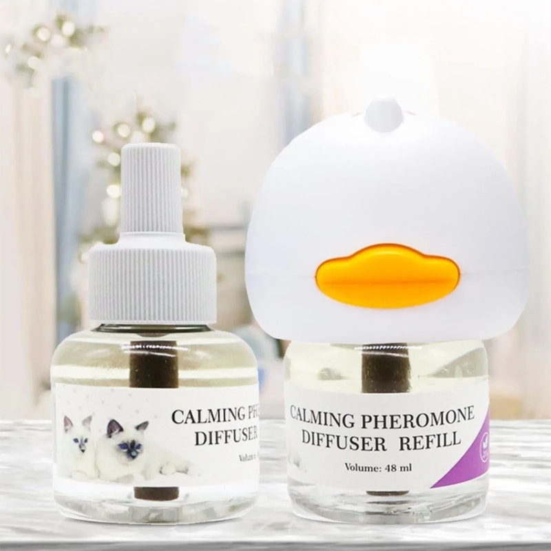 CalmPaws Cat Pheromone Diffuser Starter Kit Cat Calming Diffuser With 30Day Refill 5