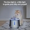 PureFlow Stainless Steel Cat Water Fountain 25L With Water Level Window 3