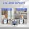 PureFlow Stainless Steel Cat Water Fountain 25L With Water Level Window 4