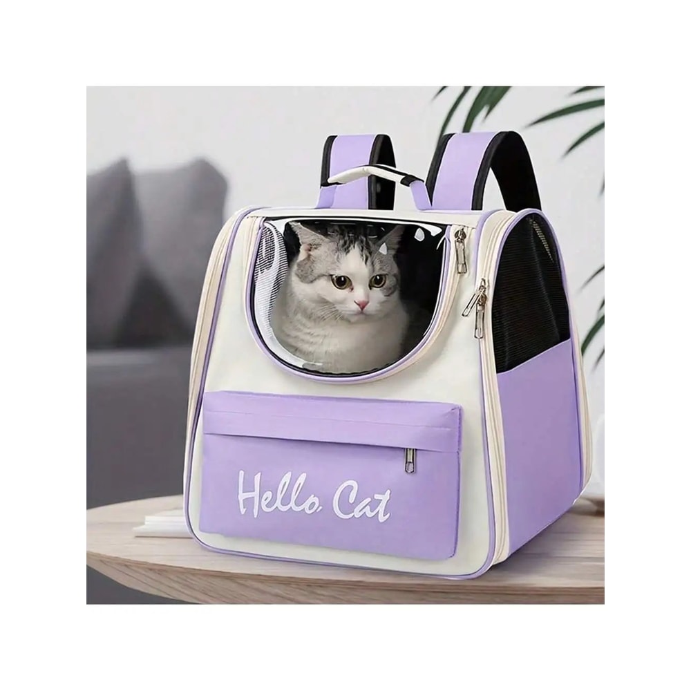 ComfortShield Cat Carrier Backpack For Travel Outdoor Adventures 2