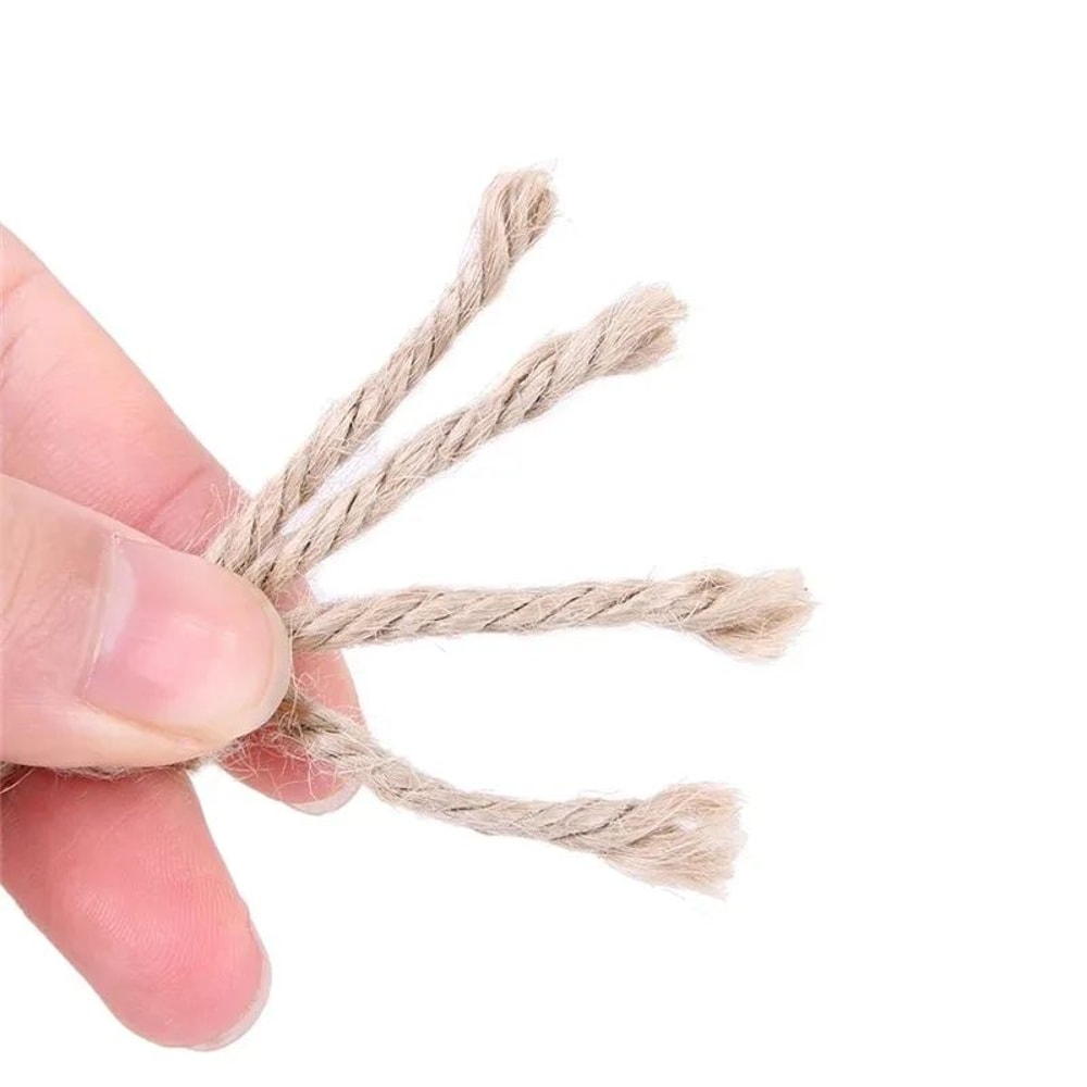 Natural Sisal Rope For Cat Scratching Post Repair And DIY Cat Tree Wrap 5