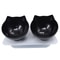 Elevated NonSlip Double Cat Bowl With Stand For Cats Small Dogs 6