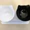 Elevated NonSlip Double Cat Bowl With Stand For Cats Small Dogs 9