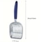 HeavyDuty Stainless Steel Cat Litter Scoop With Long Handle For Easy Litter Box Cleaning 1