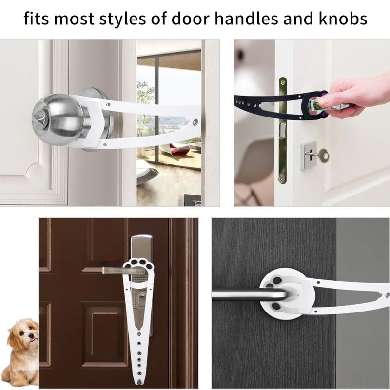 CozyPaw Cat Door Holder Ring Stopper For Easy Pet Access 3