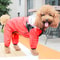 ClearView Waterproof Dog Raincoat With Transparent Hood 7