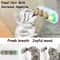 4in1 Catnip Wall Toy With Silvervine Rotating Dental Cleaning Interactive Cat Treat Ball 4