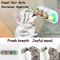 4in1 Catnip Wall Toy With Silvervine Rotating Dental Cleaning Interactive Cat Treat Ball 4