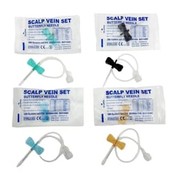 50-pack disposable butterfly veterinary infusion needles for pets