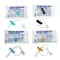 50Pack Disposable Butterfly Veterinary Infusion Needles For Pets 0