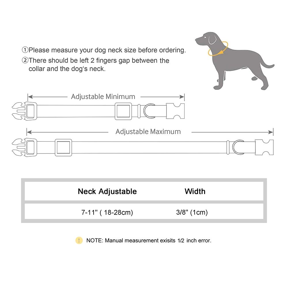 Personalized Reflective Nylon Cat Collar For Cats And Small Dogs 5
