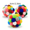 Playful Pounce Cat Plush Ball Toy With Bouncy Bell Ball Fun 9