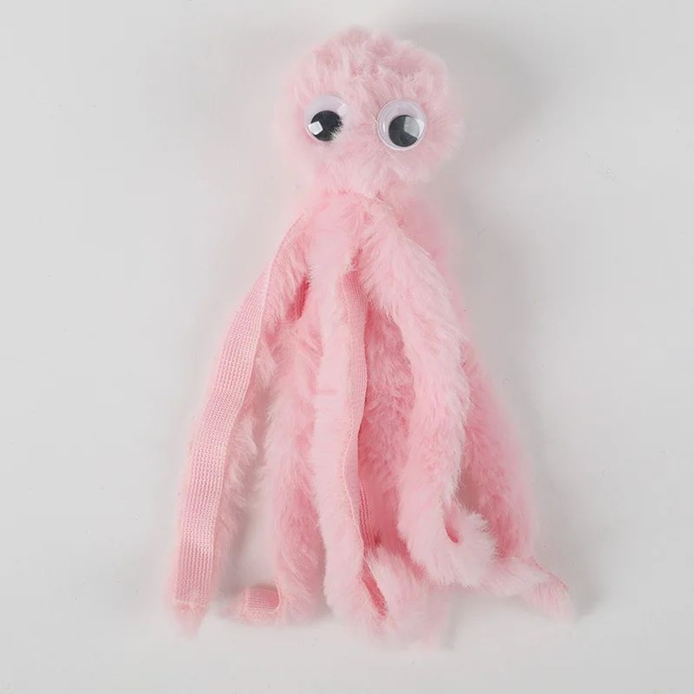 Cute Octopus Plush Interactive Cat Toy For Boredom Relief 7