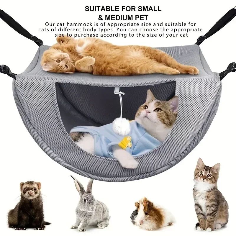 CoolRest Breathable Mesh Cat Hammock Bed 0