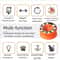 PuzzleSpin Interactive Cat Slow Feeder Toy Bowl 1