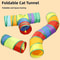 Collapsible Cat Tunnel Toy For Indoor Cats And Kittens 2