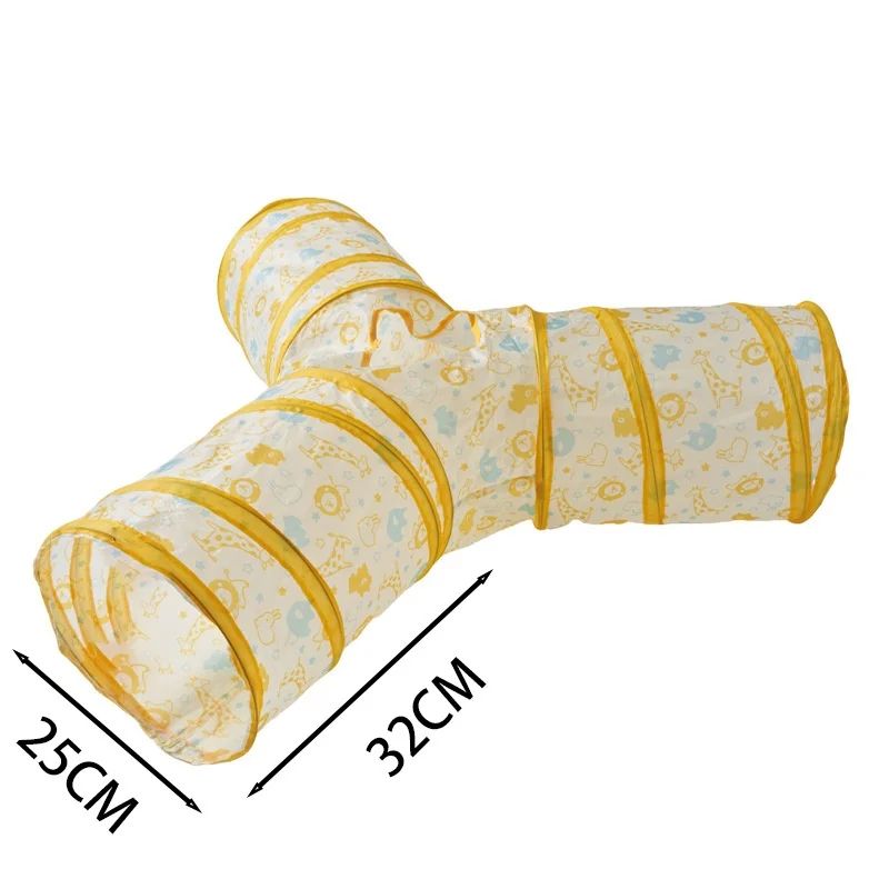 Collapsible Cat Tunnel Toy For Indoor Cats And Kittens 19