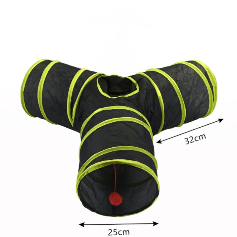 Collapsible Cat Tunnel Toy For Indoor Cats And Kittens 10